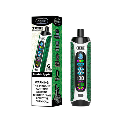 calidad Control de enfriamiento por hielo Vapor desechable de alta presión para las necesidades de vapeo directo a los pulmones Fábrica